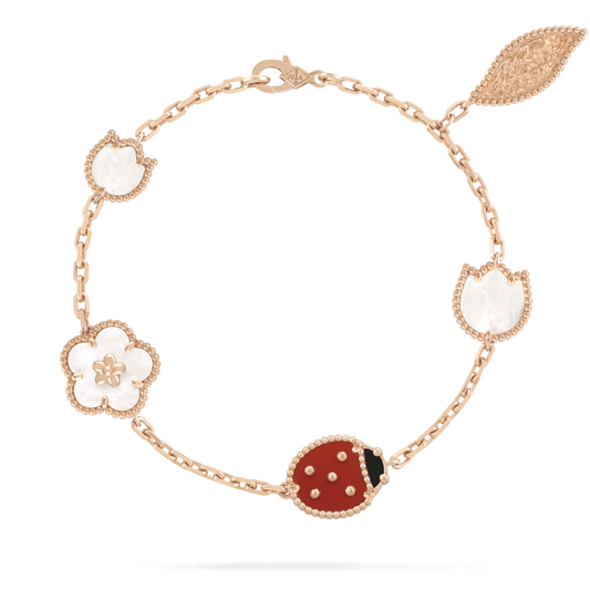 [Elite]LUCKY SPRING 5 MOTIF BRACELET