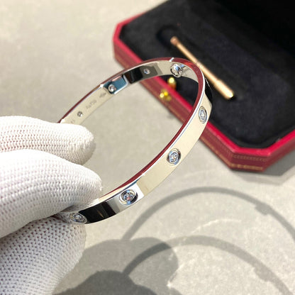 [Elite]LOVE BRACELET 6.1MM 10 DIAMONDS