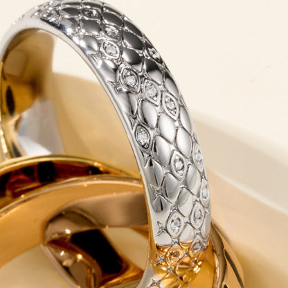 [Elite]TRINITY  RING LEOPARD PRINT