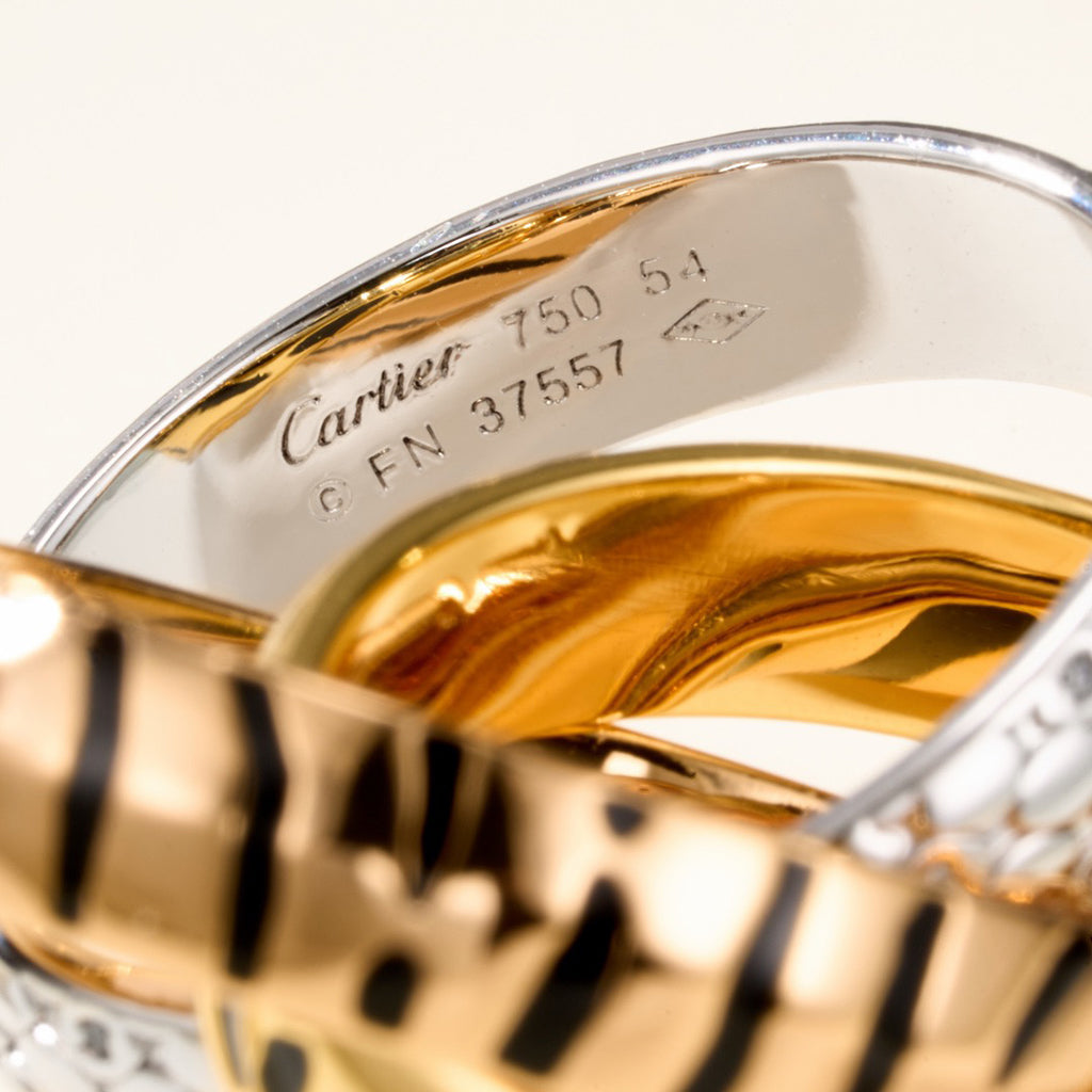 [Elite] TRINITY  RING LEOPARD PRINT