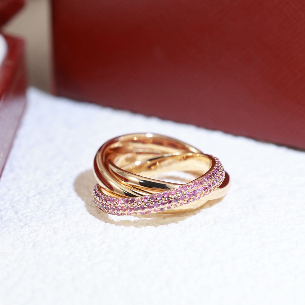 [Elite]TRINITY 3.2MM RING PINK DIAMOND
