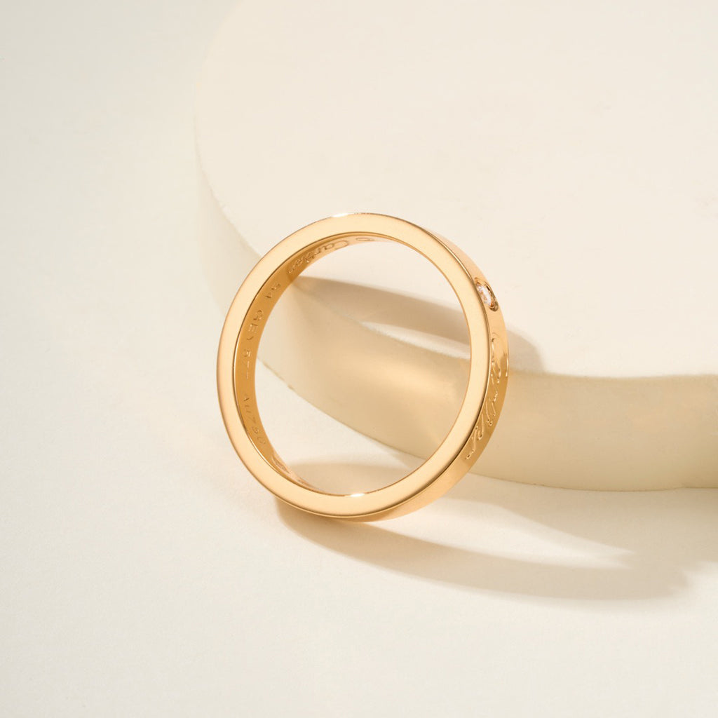 [Elite]LOVE RING 4MM 1 DIAMOND