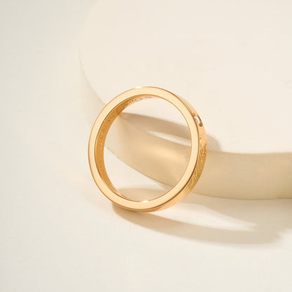 [Elite]LOVE RING 4MM 1 DIAMOND
