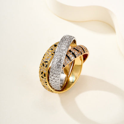 [Elite] TRINITY  RING LEOPARD PRINT