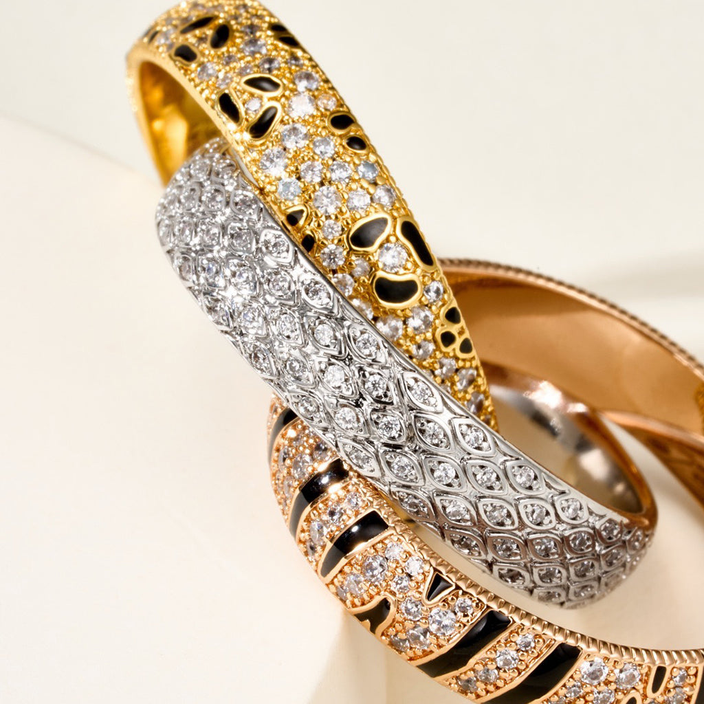 [Elite]TRINITY  RING LEOPARD PRINT