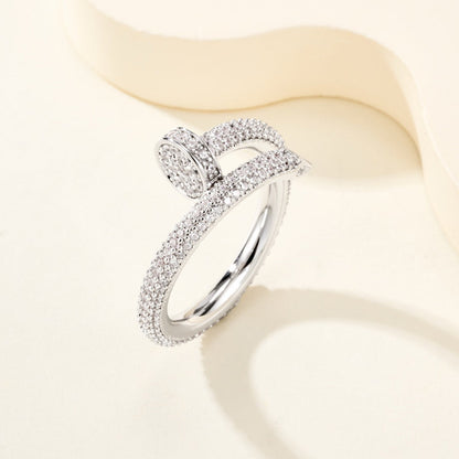 [Elite]JUSTE RING 2.6MM FULL DIAMOND