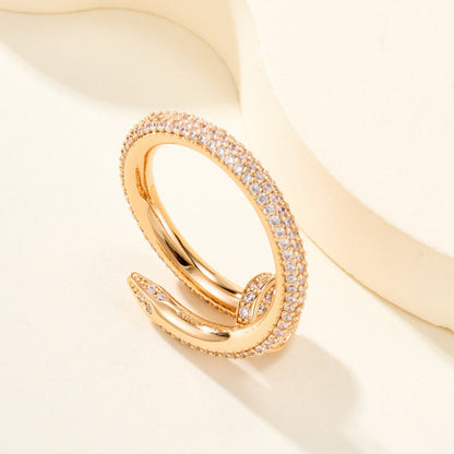 [Elite]JUSTE RING 2.6MM FULL DIAMOND