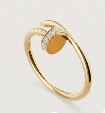 [Elite]JUSTE 1.8MM HALF DIAMOND RING