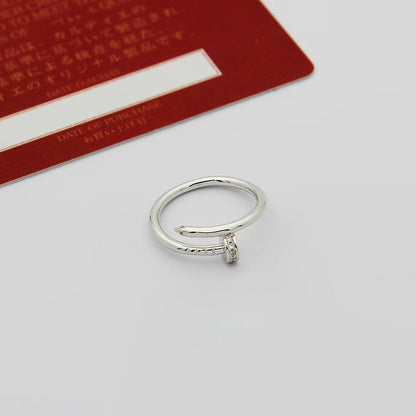 [Elite]JUSTE 1.8MM HALF DIAMOND RING