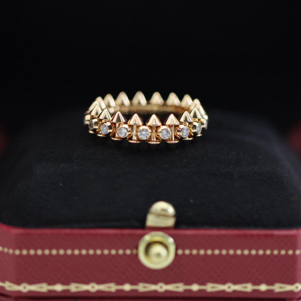 [Elite]CLASH 6.8MM DIAMOND MEDIUM RING
