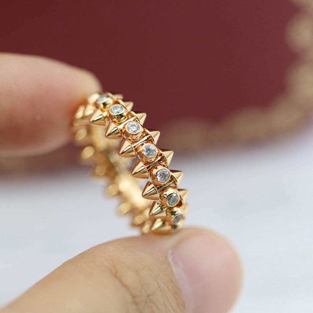 [Elite]CLASH 6.8MM DIAMOND MEDIUM RING
