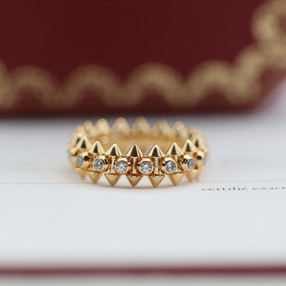 [Elite]CLASH 6.8MM DIAMOND MEDIUM RING