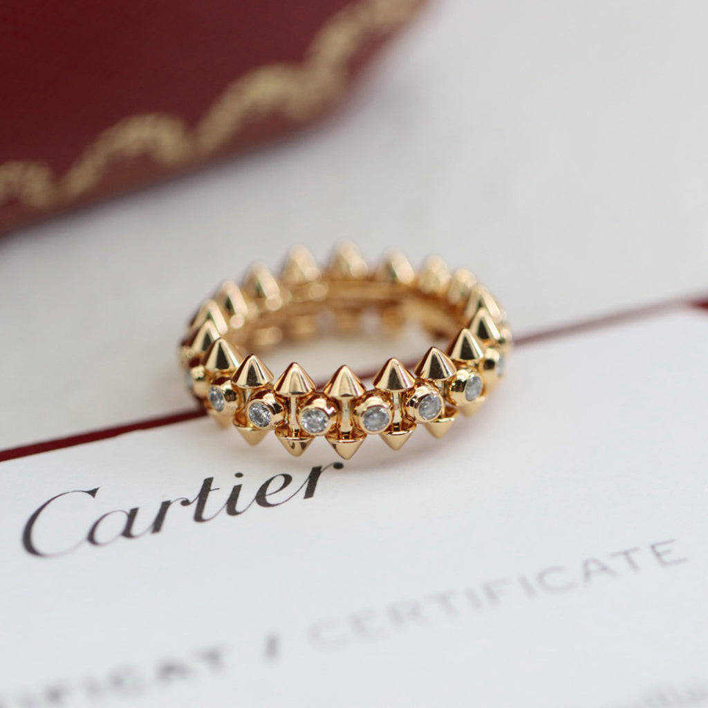 [Elite]CLASH 6.8MM DIAMOND MEDIUM RING