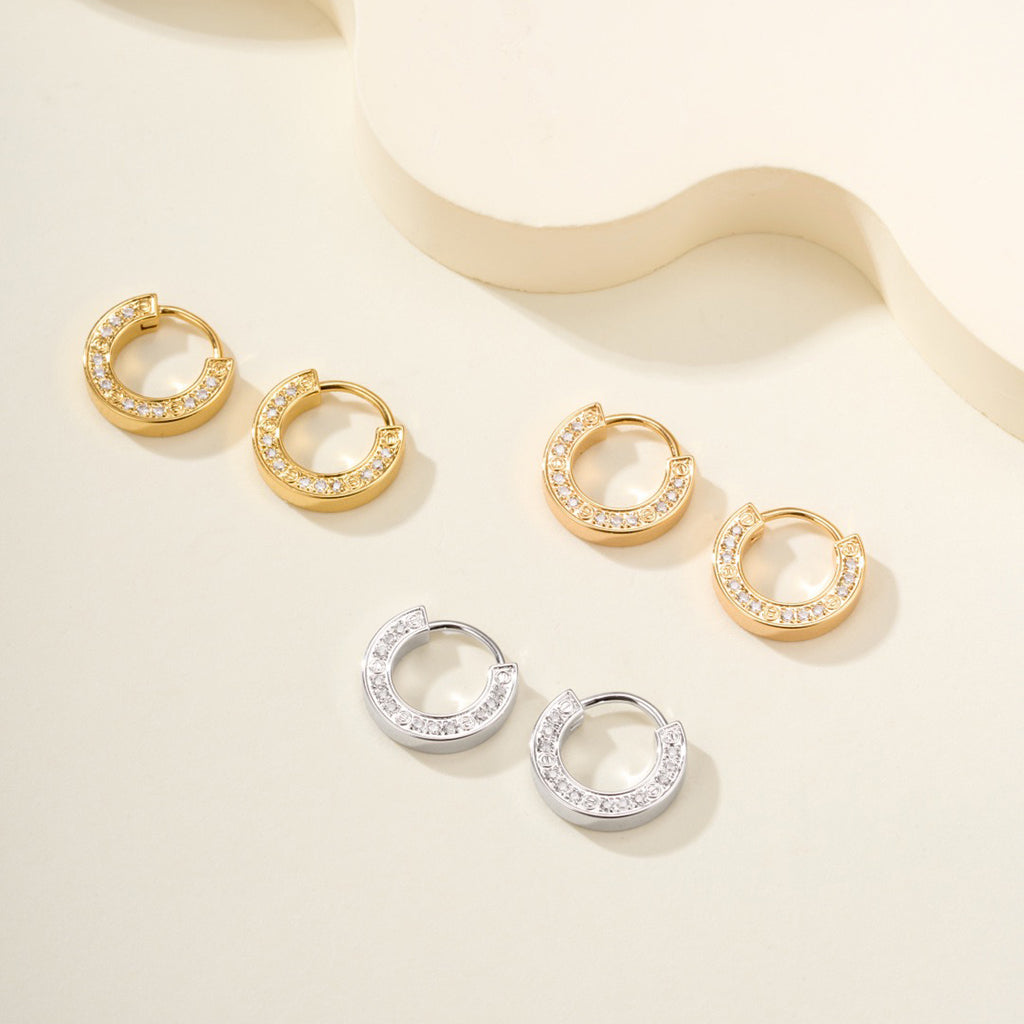[Elite]LOVE DIAMOND EARRINGS