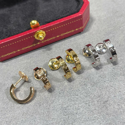 [Elite]LOVE EARRINGS 2.65 MM NO DIAMOND SMALL