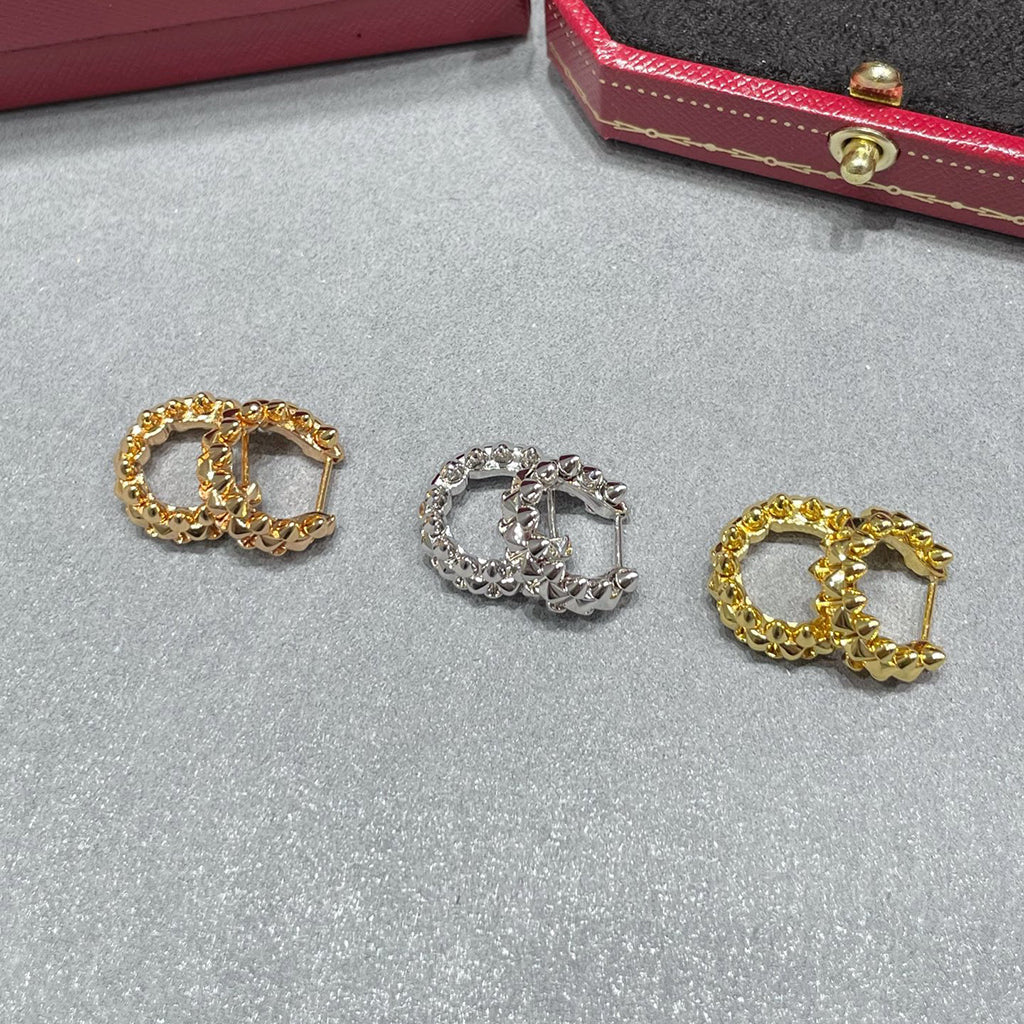 [Elite]CLASH MINI HOOP EARRINGS