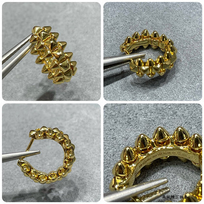 [Elite]CLASH MINI HOOP EARRINGS