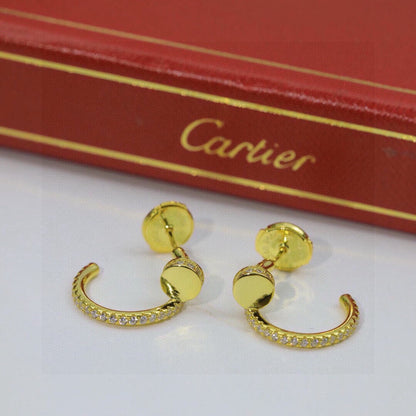 [Elite]JUSTE FULL DIAMOND DOUBLE EARRINGS