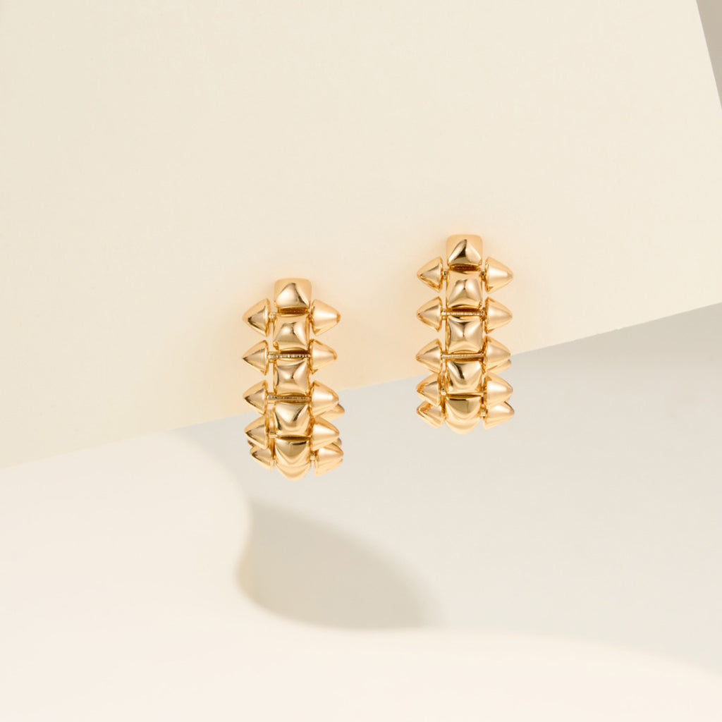 [Elite]CLASH MINI HOOP EARRINGS