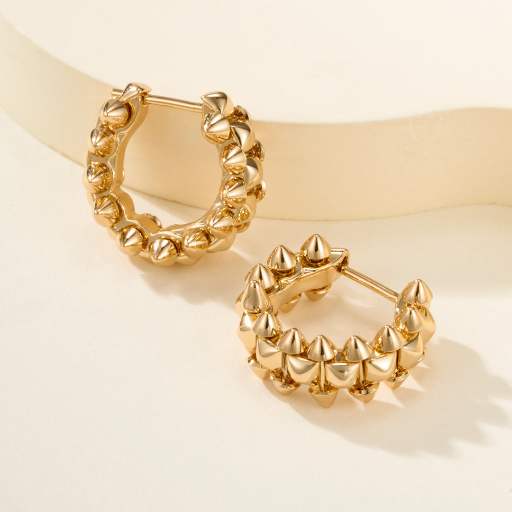 [Elite]CLASH MINI HOOP EARRINGS