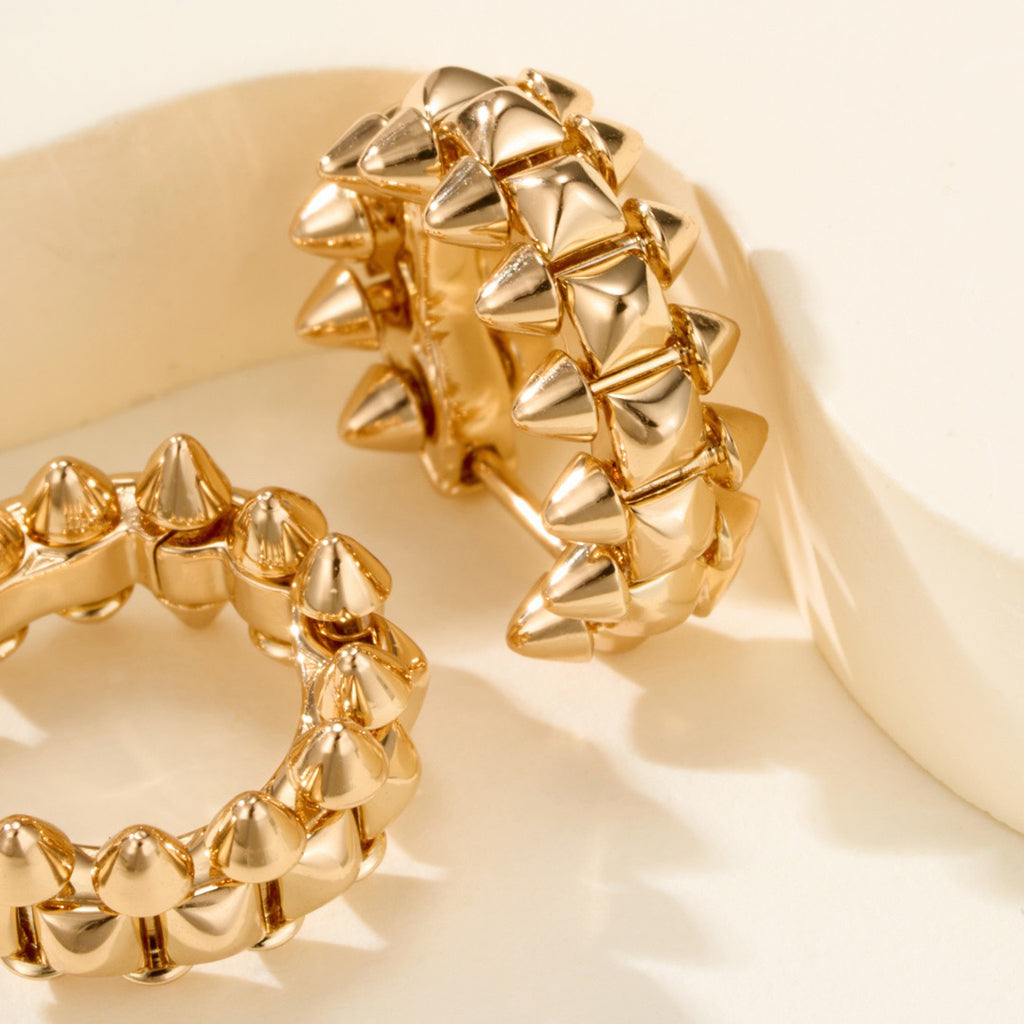 [Elite]CLASH MINI HOOP EARRINGS