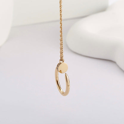 [Elite]JUSTE NECKLACE FULL DIAMOND