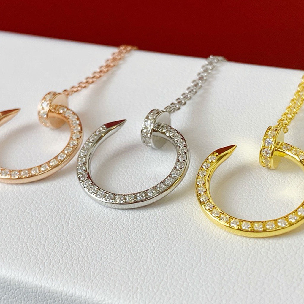 [Elite]JUSTE NECKLACE FULL DIAMOND