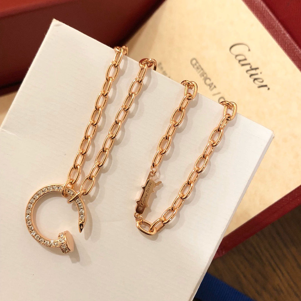 [Elite]JUSTE NECKLACE FULL DIAMONDS