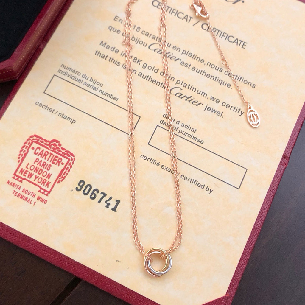 [Elite]TRINITY MINI NECKLACE