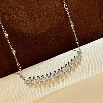 [Elite]CLASH  SMALL FULL DIAMOND NECKLACE