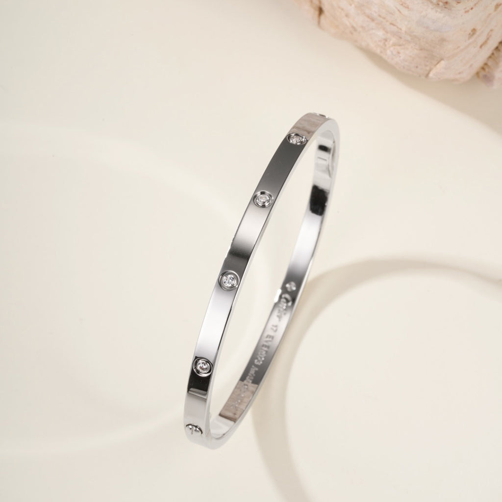 [Elite]LOVE BRACELET 3.65MM 10 DIAMONDS