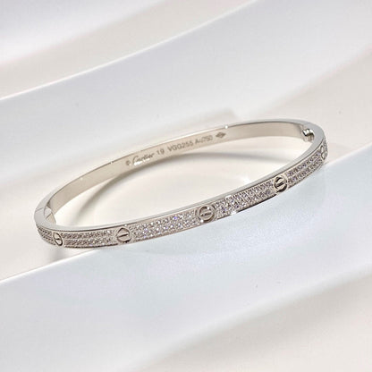 [Elite]LOVE BRACELET 3.65MM DIAMOND-PAVED