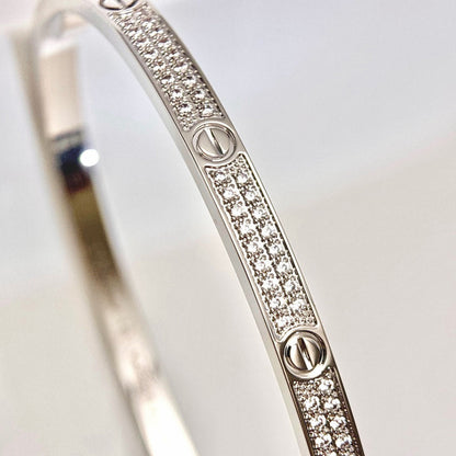 [Elite]LOVE BRACELET 3.65MM DIAMOND-PAVED