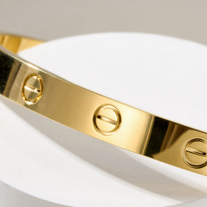 [Elite]LOVE BRACELET 6.1MM OPEN CUFF