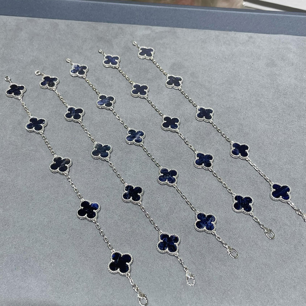 [Elite]CLOVER 5 MOTIF PIETERSITE BRACELET COLLECTION