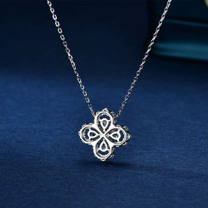 [Elite]LOOP NECKLACE FULL MOTIF DIAMOND 16MM MULTIPLE COLORS