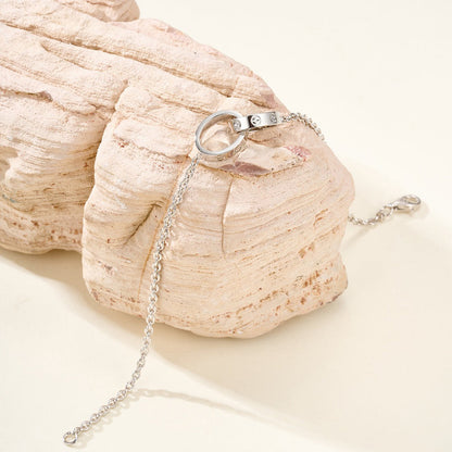 [Elite]LOVE BRACELET DOUBLE RING