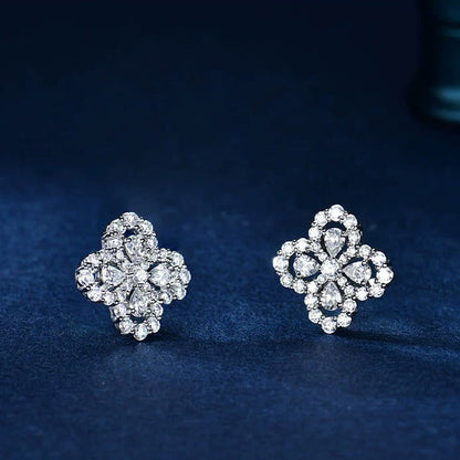 [Elite]LOOP EARRINGS FULL MOTIF DIAMOND 16MM