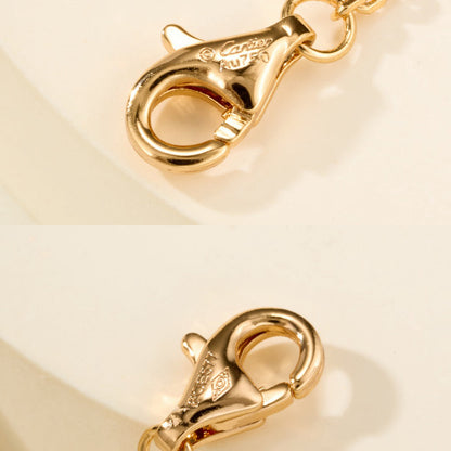 [Elite]LOVE DOUBLE RING FULL DIAMOND BRACELET