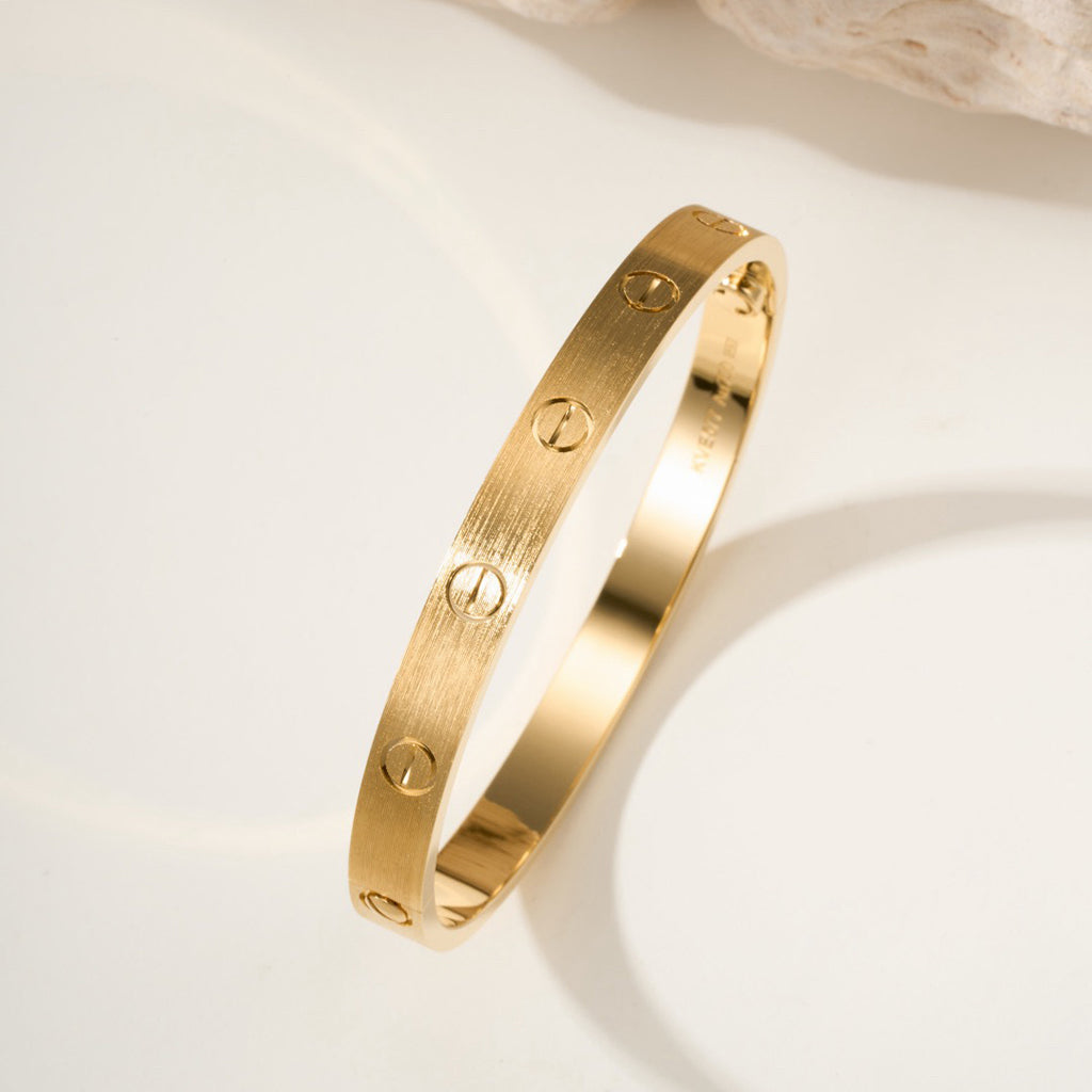 [Elite]LOVE BRACELET 6.1MM BRUSHED