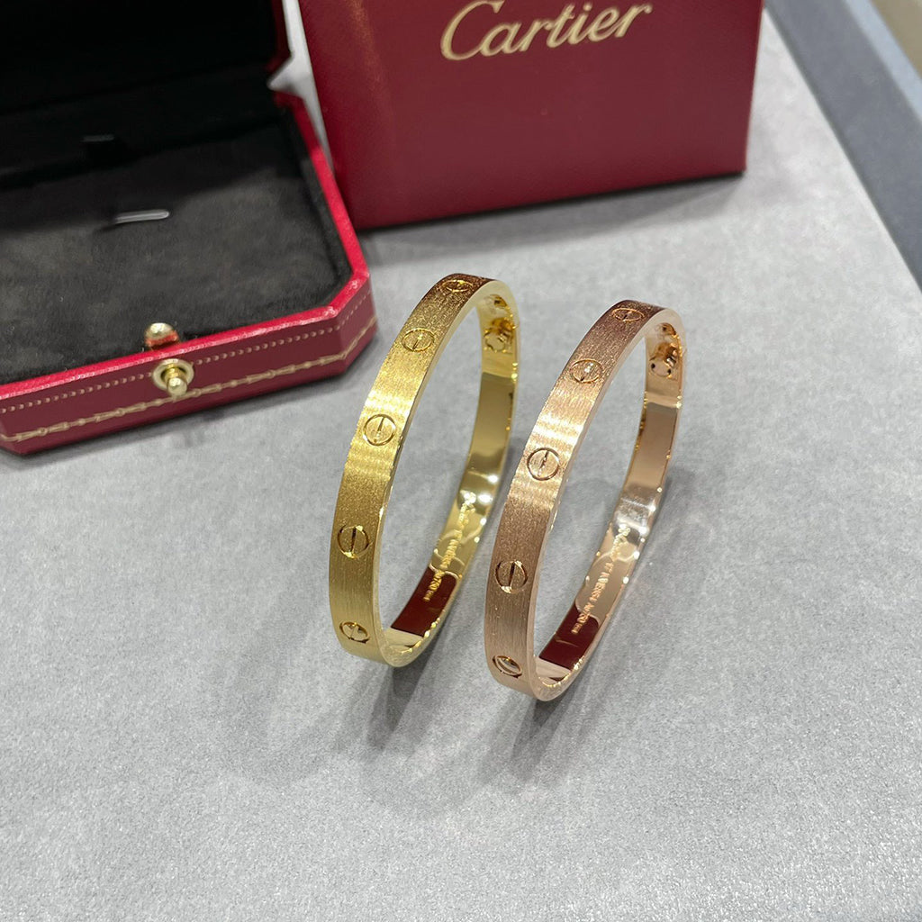 [Elite]LOVE BRACELET 6.1MM BRUSHED