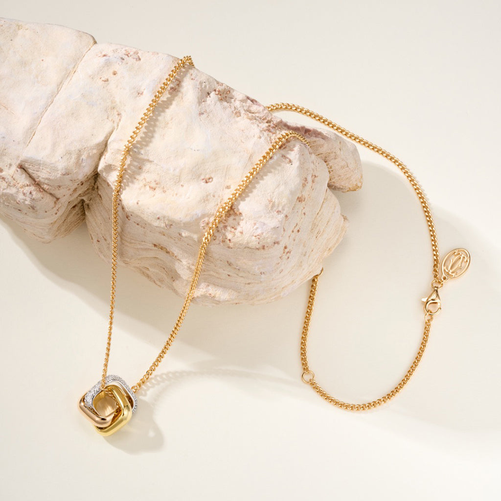 [Elite]TRINITY CUSHION NECKLACE COLLECTION