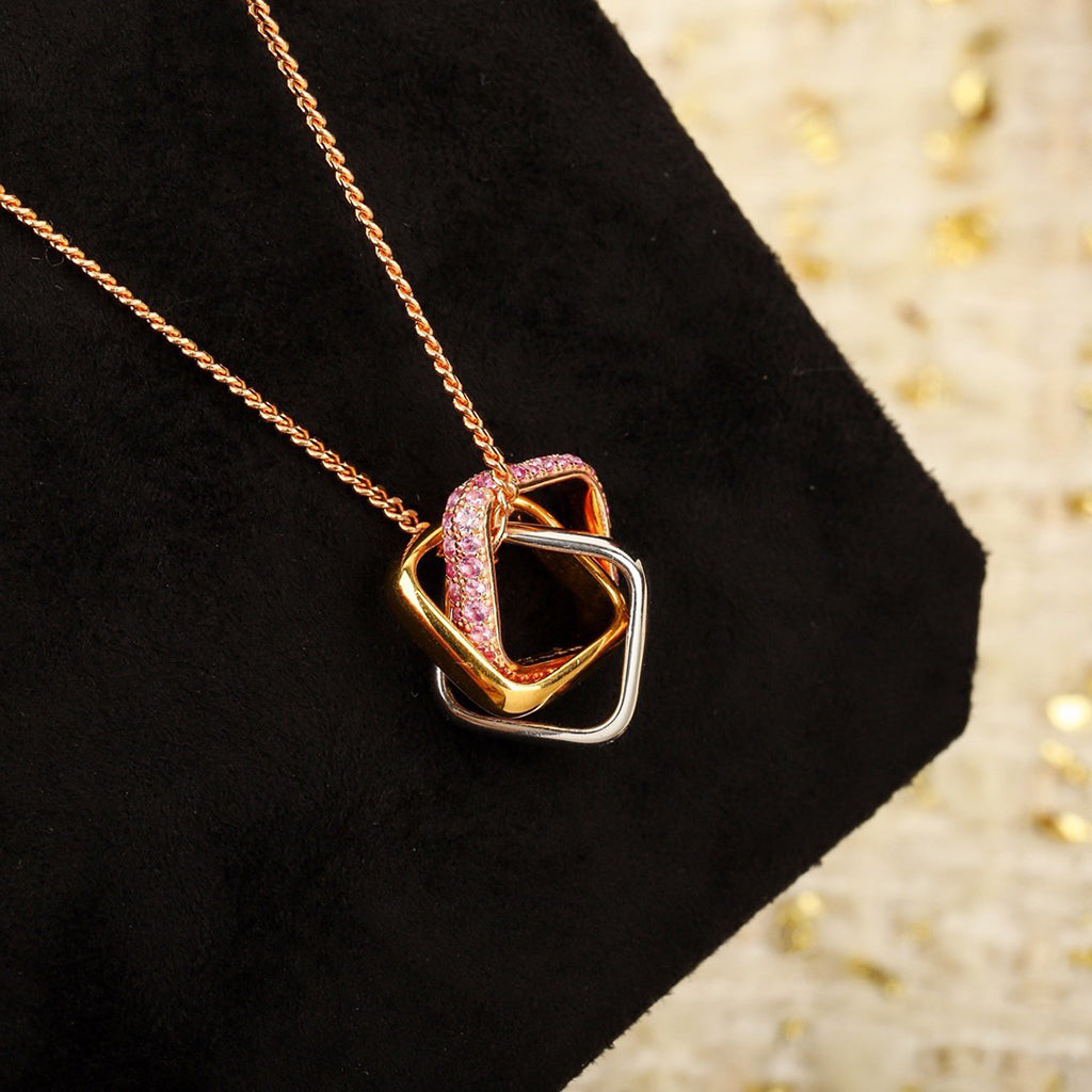 [Elite]TRINITY CUSHION NECKLACE COLLECTION