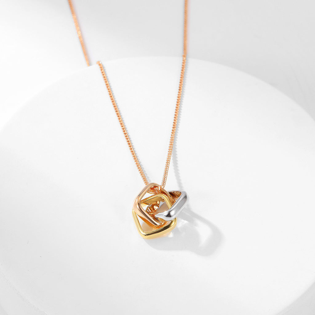 [Elite]TRINITY CUSHION NECKLACE COLLECTION
