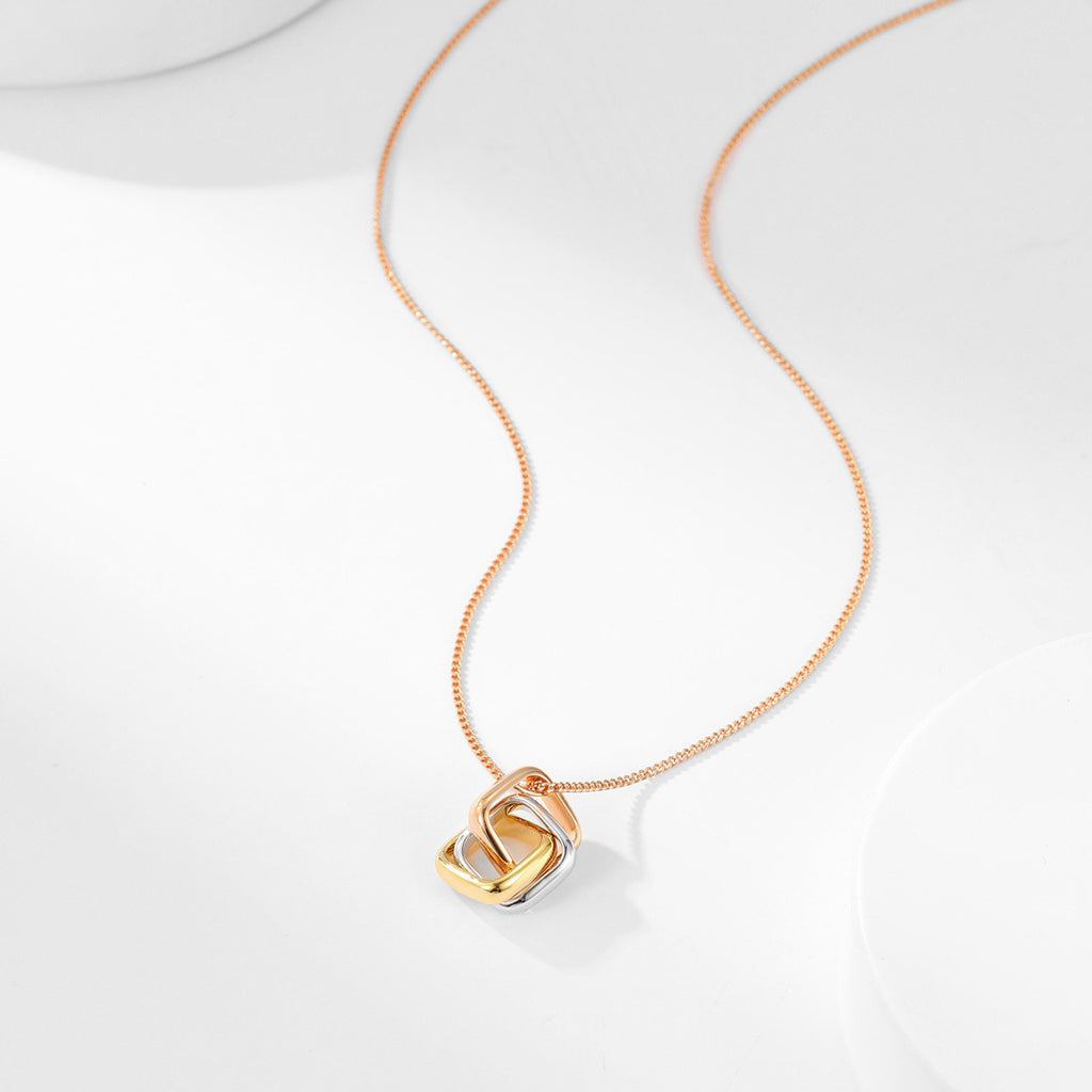 [Elite]TRINITY CUSHION NECKLACE COLLECTION