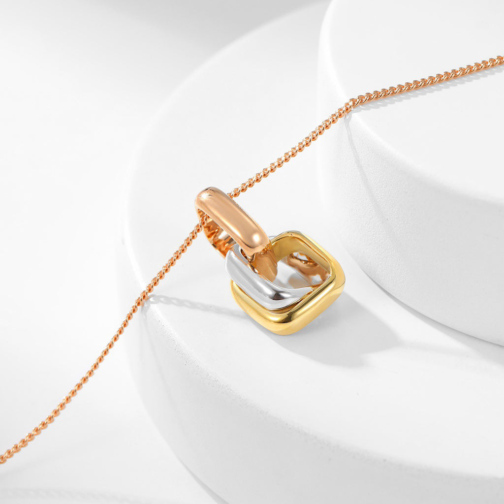 [Elite]TRINITY CUSHION NECKLACE COLLECTION