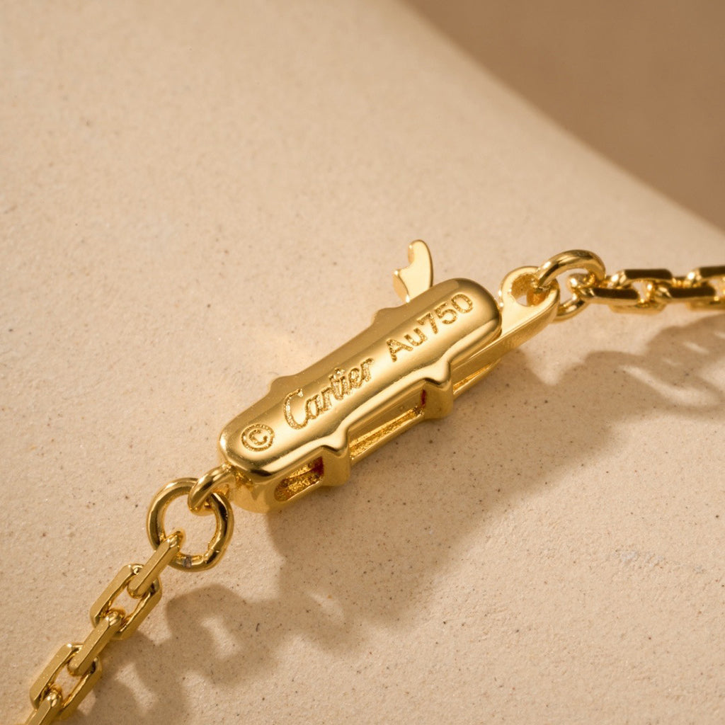 [Elite]LOVE NECKLACE 16MM  FULL DIAMOND
