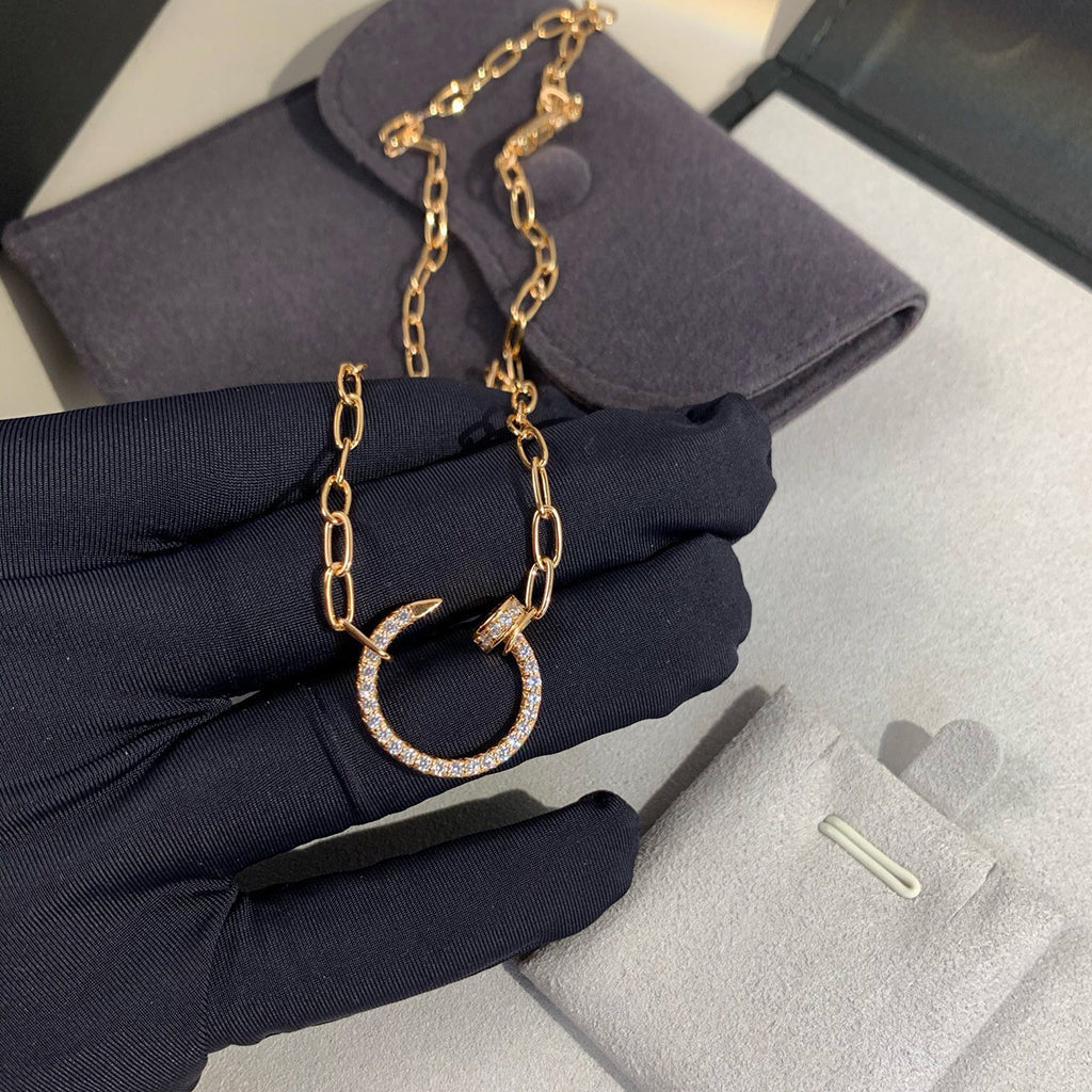 [Elite]JUSTE NECKLACE FULL DIAMONDS