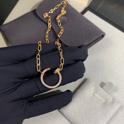 [Elite]JUSTE NECKLACE FULL DIAMONDS