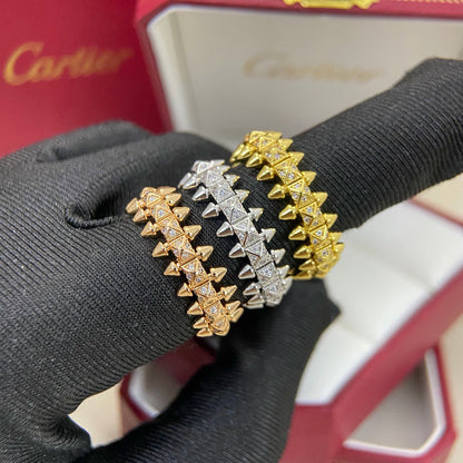 [Elite]CLASH 6.4MM SMALL FULL DIAMOND RING